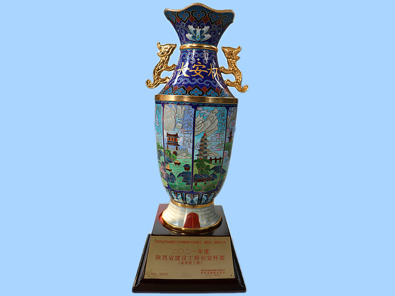 灃西新城新業(yè)佳苑4#樓榮獲陜西省建設(shè)工程“長(zhǎng)安杯獎(jiǎng)”（省優(yōu)質(zhì)工程）